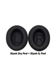 Resim Bose Qc2 Kulaklık Pedi Qc25 Ae2 Qc2 Qc15 Qc35 Qc35Ii Süngeri Açık Gri - Siyah 