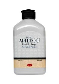 Resim Artdeco Akrilik Boya 500ml Gri - 2 Adet 2244 Gri 