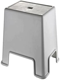 Resim Geseus Banyo Taburesi Büyük Boy Çok amaçlı Tabure Gri CLK-481 