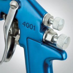 Resim 1000 ml 2.0 mm Alttan Depolu Boya Tabancası Hava Basınçlı Sprey Tabanca Metal Kupa Hazneli Boya Alet 
