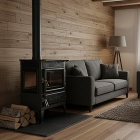 Resim Çalışkan 305-3D Tuğlalı Şömine Soba 