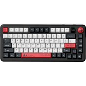 Resim Coverzone Ajazz Ak820 Max Plus Mute Switch 3 Modlu Mekanik Oyun Klavyesi-tft Ekranlı-ultra Sessiz Rgb-hot Swap 