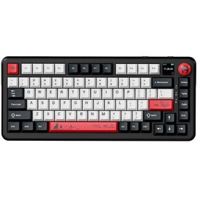 Resim Coverzone Ajazz Ak820 Max Plus Mute Switch 3 Modlu Mekanik Oyun Klavyesi-tft Ekranlı-ultra Sessiz Rgb-hot Swap 