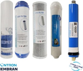 Resim Vontron Membranlı Açık Kasa 5'Li Filtre Seti 