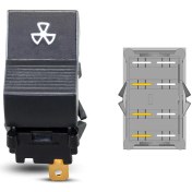 Resim Allestock Murat 131 Kalorifer Anahtarı - 3 Pin 