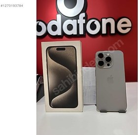 Resim Apple iPhone 15 Pro İkinci El TR | 128 GB | Natürel Titanyum 