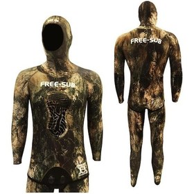 Resim Free-Sub 3Mm Saros Yamamoto Avcı Serbest Dalış Elbisesi (489036473) Çok Renkli 