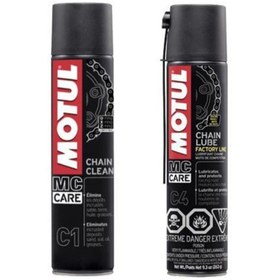 Resim Motul Racing Motosiklet Zincir Temizleme Ve Yağlama Seti 2020/12 Üretim 