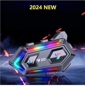 Resim Motoyel Y20 5.3 Motosiklet Kask Bluetooth Kulaklık Intercom Işıklı 