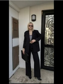 Resim Aec Prive Kadın Astarli Blazer Ceket Pantolon Takım - Siyah / S / Kadın / Kız 