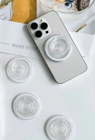 Resim NewFace Kickstand Renkli Magsafe Stand - Beyaz SVLRS 