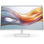 Resim HP S5 527SW 94F46E9 27" 5 Ms 100 Hz HDMI + VGA FHD IPS Monitör Beyaz 