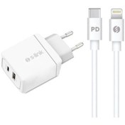Resim S-Link Swapp IP-SW30 18W Type C To Lightning C94 Lisanslı Hızlı Şarj Cihazı 