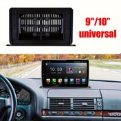 Resim Eski Araçlar, Kamyonlar ve Karavanlar İçin Evrensel Android 2 Çift Din Araba Radyo Kapağı, Stereo Paneli ve Gösterge Paneli Montaj Çerçevesi ile Birlikte Satılmaktadır. 