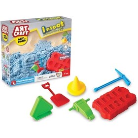 Resim Art Sand İnşaat Seti 500 Gr. - Oyun Kumu Seti - Kinetik Kum Seti - Natural Kum - Doğal Kum Çok Renkli 