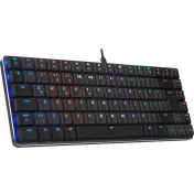 Resim Rampage Granıte Siyah/gri Low Profile Red Swıtch Q Rainbow Mekanik Gaming Oyuncu Klavye 