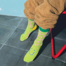 Resim Eat My Socks Funny Croc Çocuk Çorap 