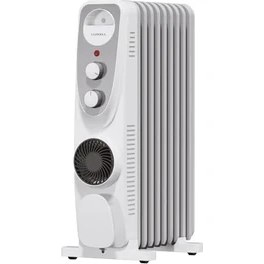 Resim LUX09-FP-WG 9 Dilim Beyaz Gri 2400 W Yağlı Radyatör 