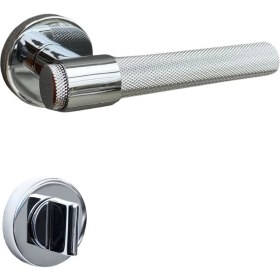 Resim System Axel-T Rozetli Kapı Kolu Krom Wc 