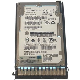 Resim Hewlett Packard Enterprise EH000600JWKTP 600GB 15K RPM 2.5in DS SAS-12G Enterprise G10 HDD 