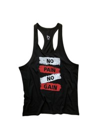 Resim Bluu Fitness Gym Tank Top Sporcu Atleti Nopain 