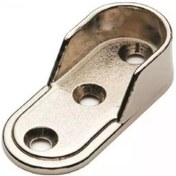 Resim Oval Askı Dolap Borusu Askı Flanşı 