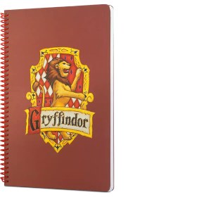 Resim HARRY POTTER GRYFFINDOR SPIRALLI DEFTER KIREMIT RENGI 