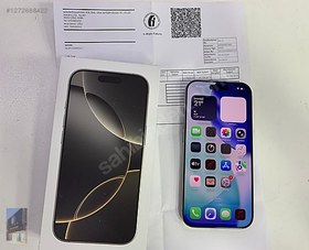 Resim Apple iPhone 16 Pro İkinci El TR | 256 GB | Natürel Titanyum 