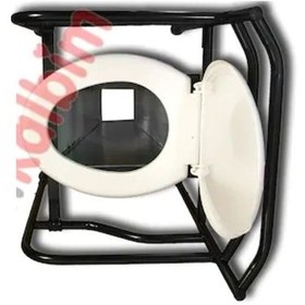 Resim Seyyar Çadir Tuvalet Hasta Wc Sandalye Klozet 