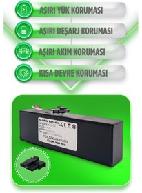 Resim Xiaomi Vacuum Mop Pro Batarya 3500mah Yüksek Kapasite 