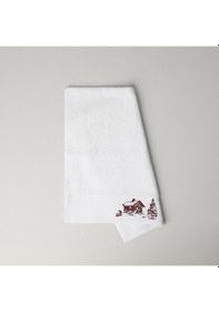 Resim Linens Chalet Pamuk 50x85 Cm Yüz Havlusu Beyaz Beyaz 