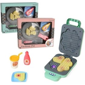 Resim Birlik Oyuncak Renk Değiştiren Waffle Makinası 