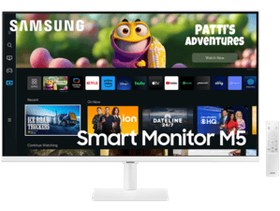 Resim Samsung M5 LS32CM501EUXUF 32" 60 Hz 4 MS FHD HDR10 Smart Monitör TV Samsung