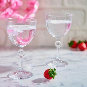 Resim Paşabahçe 440303G00 Amore 2'li Ayaklı Bardak Seti-270 cc 