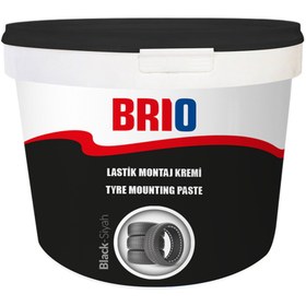 Resim Brio Lastik Montaj Kremi Siyah 5 KG 