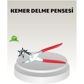 Resim Cosmotex 6 Başlıklı Kemer Delme Pense Paslanmaz Çelik Çok Amaçlı 