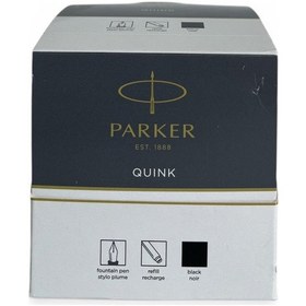 Resim Parker Dolma Kalem Kartuşu Quink Yıkanabilir Siyah 100 Lü Paket 1950382 