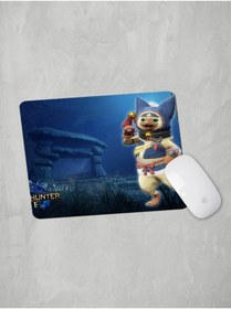 Resim Panorama Ajans Monster Hunter Rise Kedi Oyun Mouse Pad 