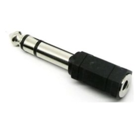 Resim Braventa Collection Uygun Elektronik Gitar Anfi Amfi Kablo Jak Dönüştürücü Jack Çevirici Erkek 6.5mm Dişi 3.5mm Çivi Git 