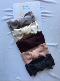 Resim Baby Tweety 5'li Kombin El Yapımı Kız Bebek Bandana 