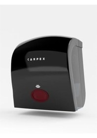 Resim Carpex Otomatik Sensörlü Kağıt Havlu Makinesi Siyah - Havlu Dispenseri,715 
