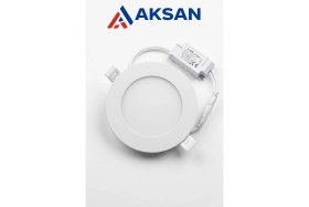 Resim Cata CT-5145 3’lü Set 6W Slim LED Panel 530 Lm 6400K Soğuk Beyaz 160° Sıva Altı Yuvarlak Spot 