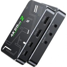 Resim Plextone GC533 4K Hdmı Video Capture Video Yakalama Cihazı ve Canlı Yayın Kartı - Stream Gaming Twit 