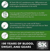 Resim Araçlar 12 'ayarlanabilir Krom Anahtarı, 1-1/4' Çene Kapasitesi 8012 