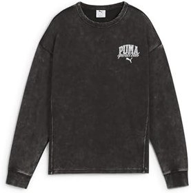 Resim PUMA Puma Class Comfort Washed Crew Tr Kapüşonlu Sweatshirt Kız çocuk 