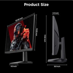 Resim Kooruı 24.5 25e3a Gaming 170hz Monitör Siyah 1ms 