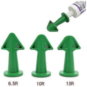 Resim Silikon Kalafatlama Sonlandırıcı Nozul Spatula Kazıyıcı Dolgu Malzemesi 4 Adet - 