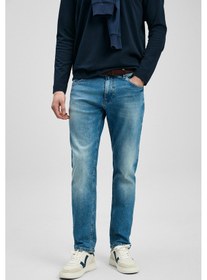 Resim Lufian Vernom Smart Jean Erkek Pantolon Slim Fit Açık Mavi Açık Mavi 111200230100320 