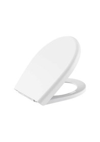 Resim Creavit Çınar Thermoplast Yavaş Kapanan Beyaz Klozet Kapağı 