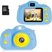 Resim Çocuk Fotoğraf Makinesi X700 Flash Özellikli Dijital Kamera + 8gb Hafıza Kartı AteşTech